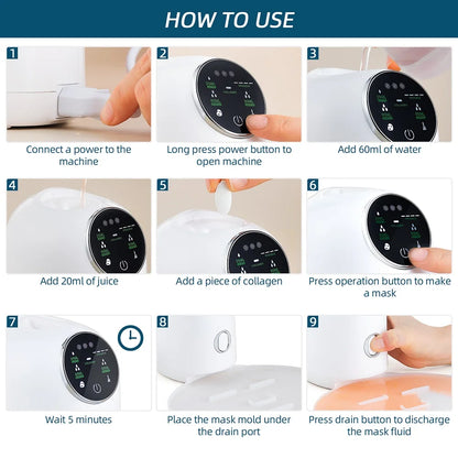 Fruit Facial Mask Maker Machine